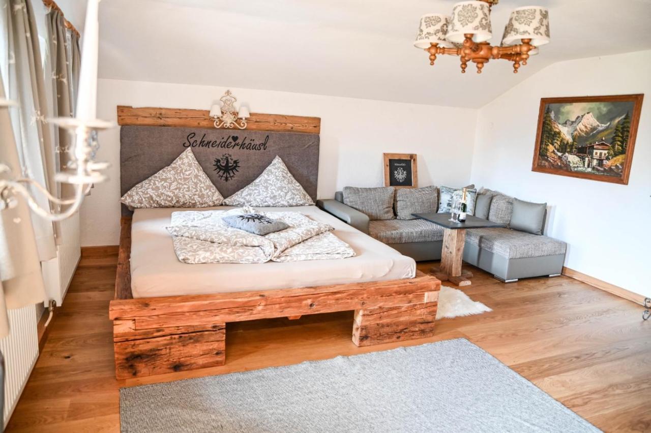 Ferienhaus Schneiderhaeusl Zillertal Stummerberg Eksteriør billede